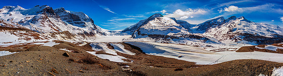 Columbia Ice fields in Spring