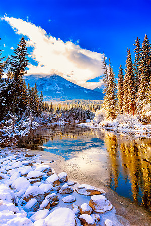 A winter Refection
