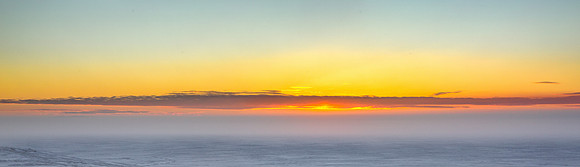 Ice Fog on Chip Lake