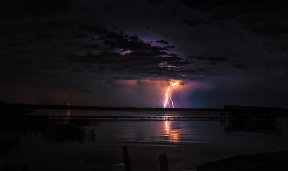 Lightning's Plasma Glow
