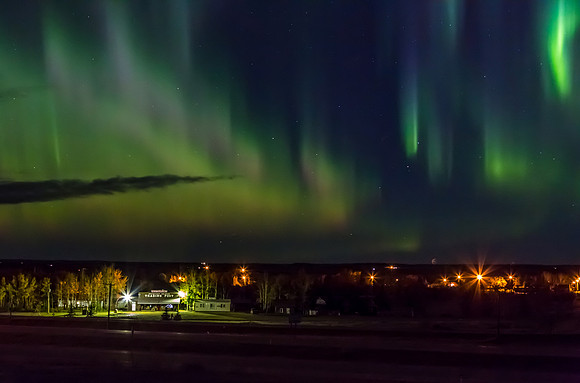 Northern Lights Over Rochfort Bridge