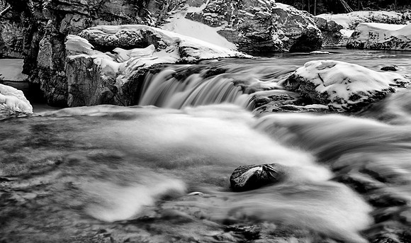 The Backside of Elbow Falls
