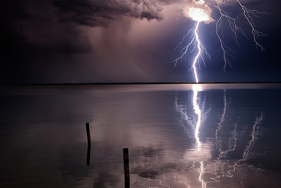 Light over Water