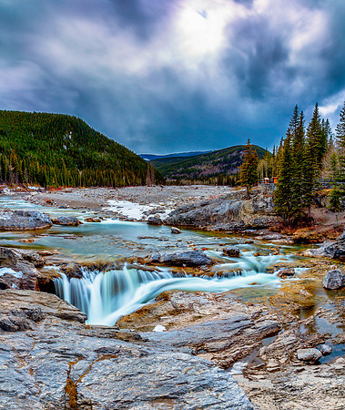 Elbow Falls Redux  Drew May Photo