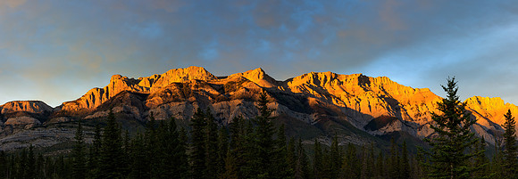 A Mountain Glow  Drew May Photo