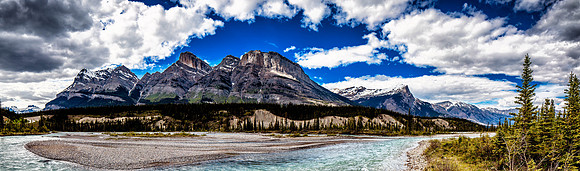 Standing On the Banks Of a Mountain River
