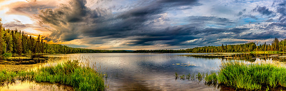 Beta Lake at Sunset  Drew May Photo