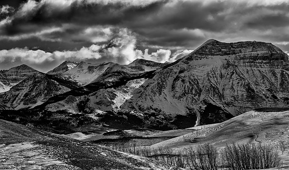 Waterton Black and White No.10  Drew May Photo