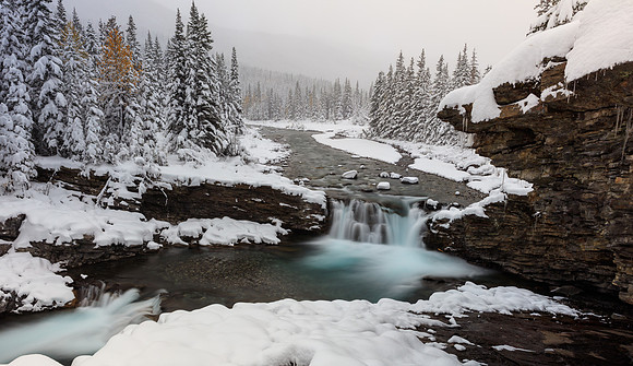 Sheep River Falls   Drew May Photo