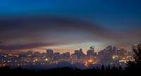 Smoke over Edmonton