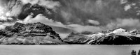 Bow Lake in Winter