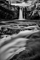 Moment of Time In Black and White